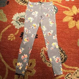 Printed skinny jeans